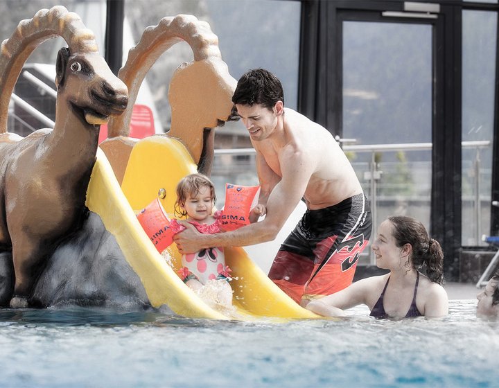 Kinderparadies im Aqua Dome Therme in Längenfeld